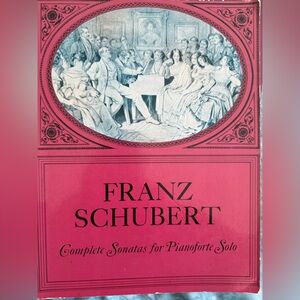 Franz Schubert Complete Sonatas Book for Pianoforte Solo